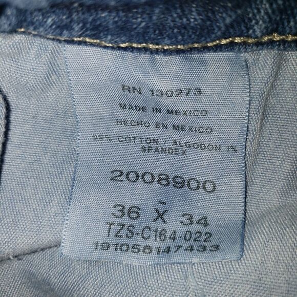 Lee Men’s 36×34 Straight Leg Superior Comfort Stretch Jeans | Regular Fit - Picture 9 of 9